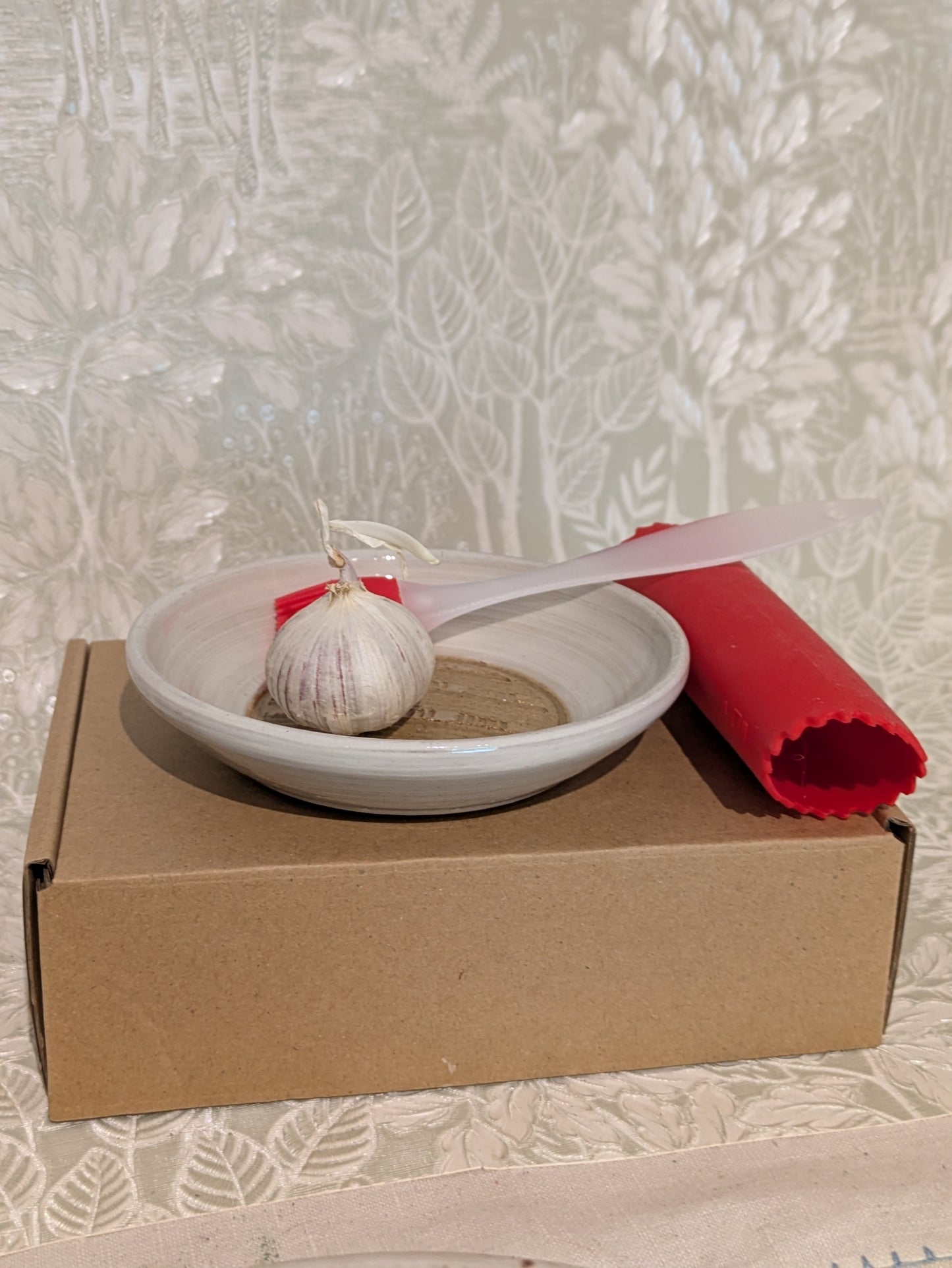 Handmade Garlic Grater Set