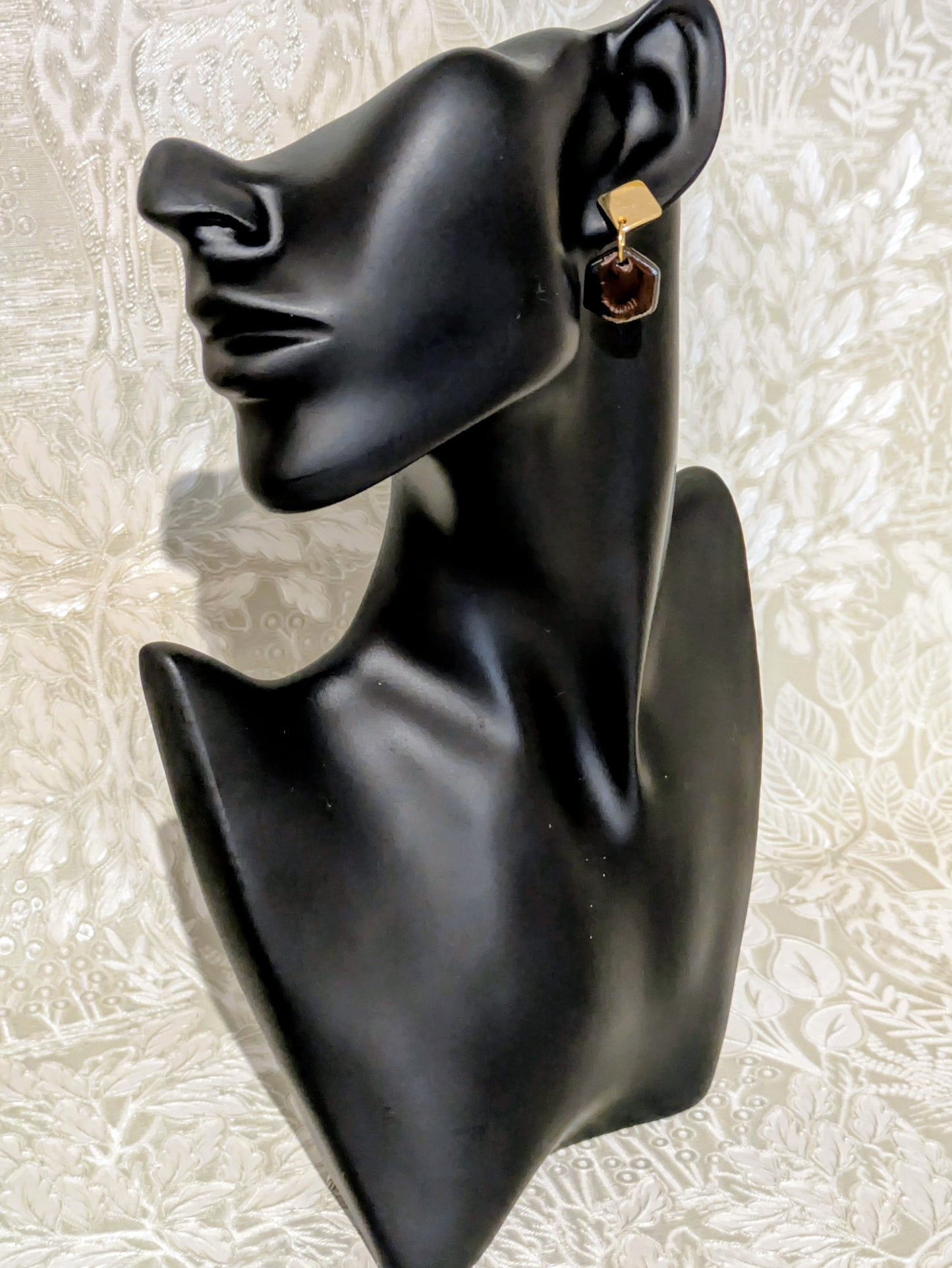 Bronze Drop Earrings